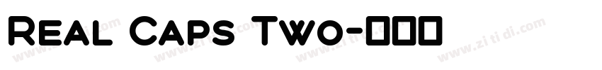 Real Caps Two字体转换